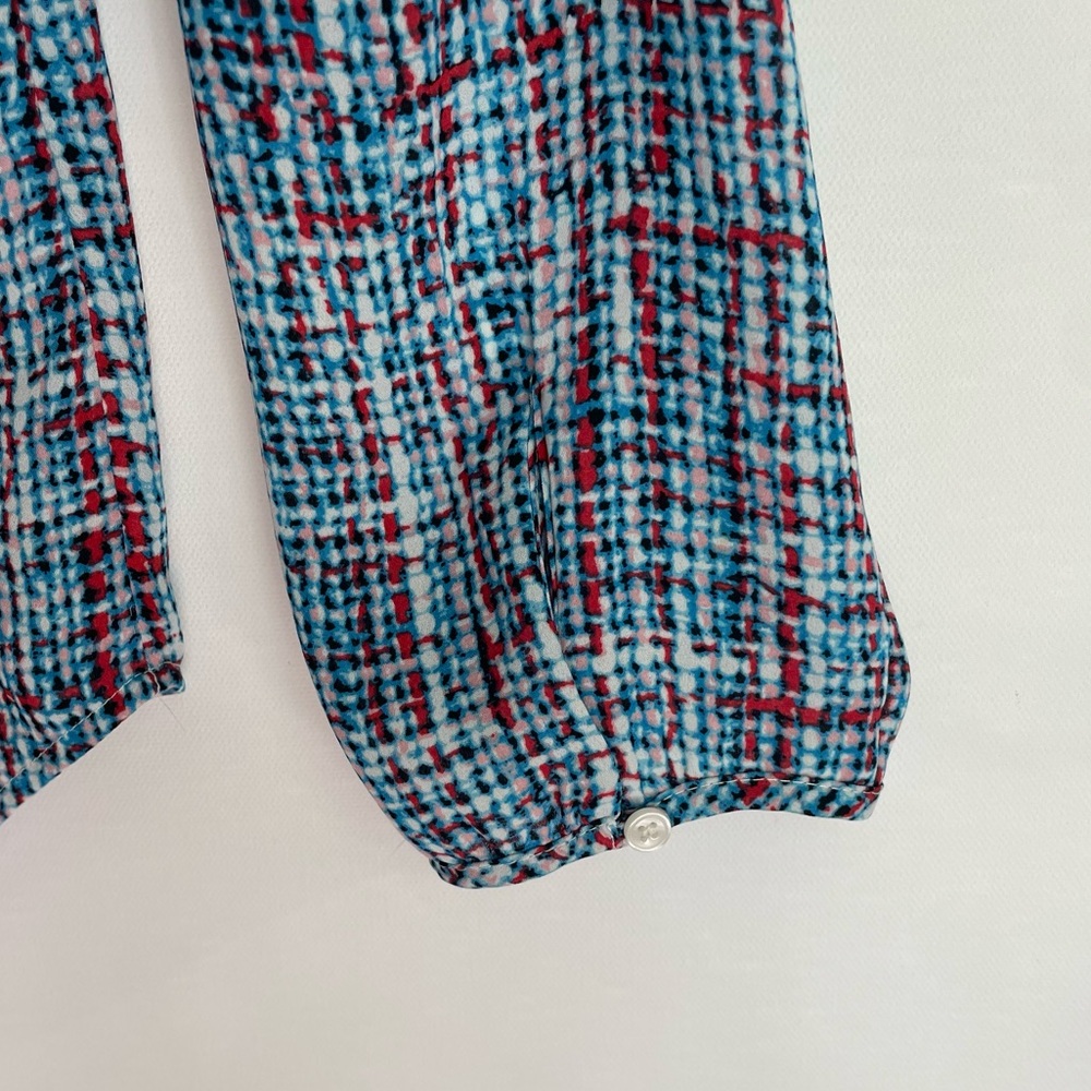 Talbots Button Down Blouse, Size Small. - image 7